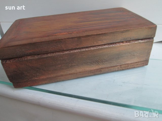 дървена кутия , снимка 4 - Декорация за дома - 33180103