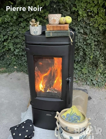 Чугунена печка на дърва 7kW , снимка 1