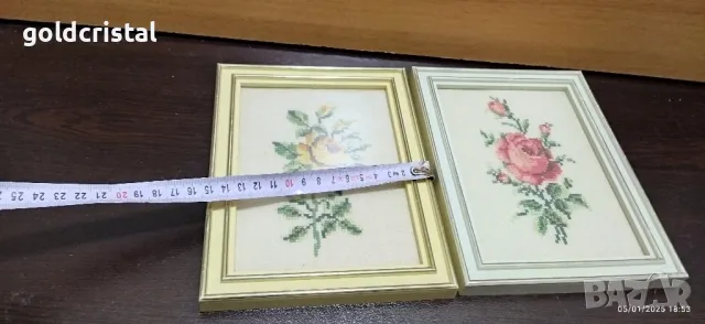 стари гоблени с рамки , снимка 6 - Антикварни и старинни предмети - 48563130