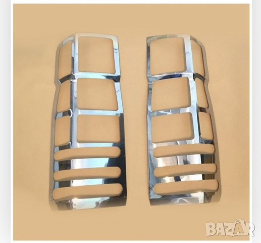 Хром задни стопове Fiat Ducato Peugeot Boxer Citroen Jumper Sprinter Crafter lt, снимка 3 - Аксесоари и консумативи - 32561750