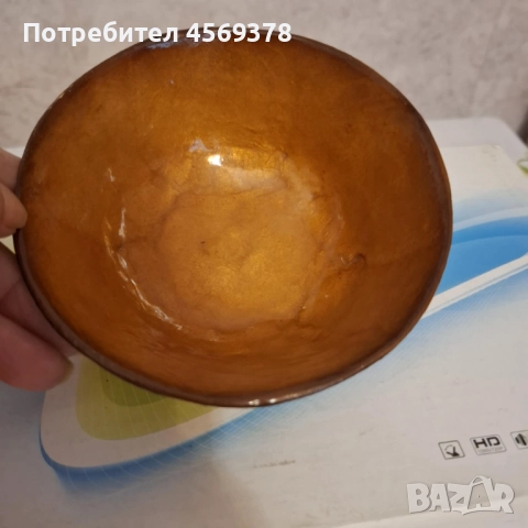 Старинна Цветна Купа , снимка 3 - Антикварни и старинни предмети - 52190003