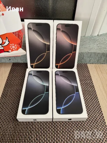 ЛИЗИНГ от 88лв/м*iPhone 16 pro max* НЕРАЗПЕЧАТАН 16 про макс, снимка 3 - Apple iPhone - 48879164