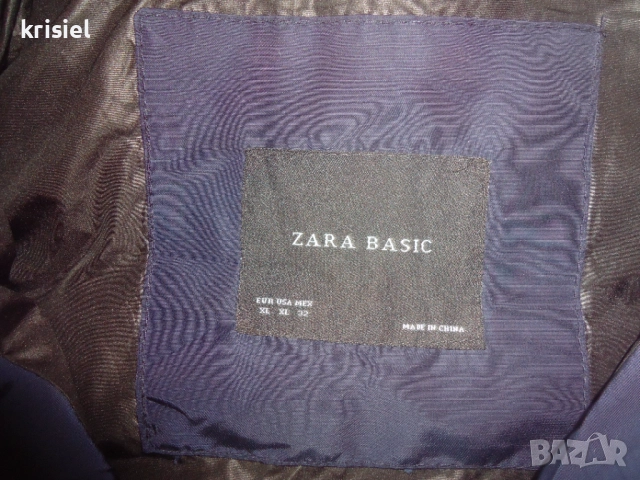 ZARA--ТОПЛО ПУХЕНКА С ГЪШИ ПУХ--М номер, снимка 6 - Якета - 52635011