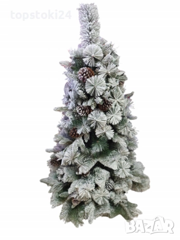 Изкуствено борче/елха със заскрежени иглички, снимка 15 - Други стоки за дома - 52352332