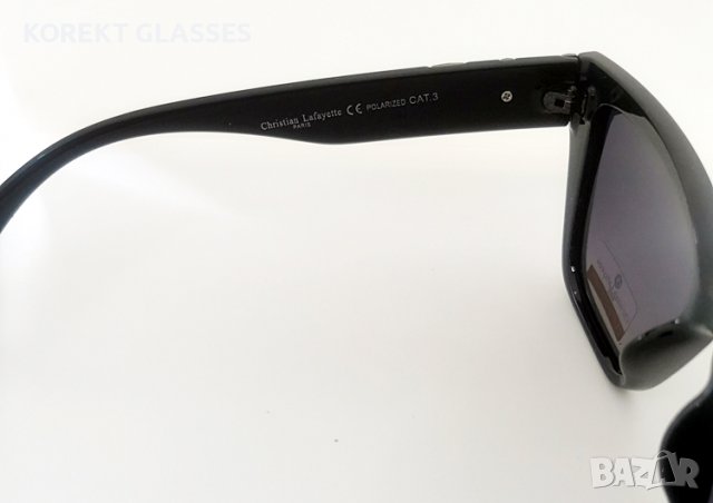 Christian Lafayette PARIS POLARIZED 100% UV слънчева защита, снимка 11 - Слънчеви и диоптрични очила - 39943642