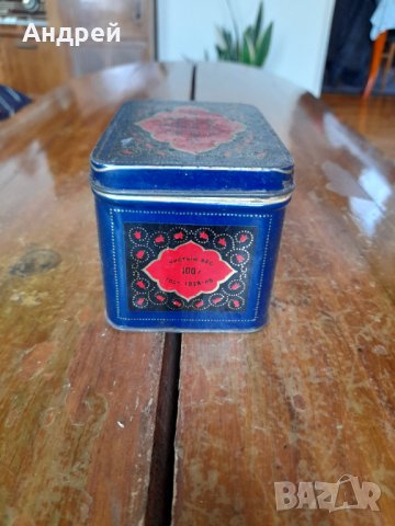 Стара кутия от Грузински чай, снимка 4 - Други ценни предмети - 40517044