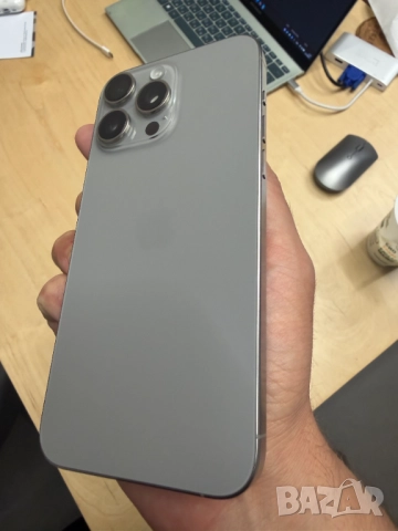 iPhone 15 Pro Max – Natural Titanium 256 GB – Отлично състояние, снимка 11 - Apple iPhone - 52623820