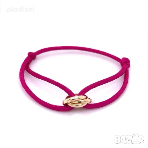 Златна регулируема гривна 1,99гр. 14кр.проба:585 модел:29447-3, снимка 2 - Гривни - 49003115