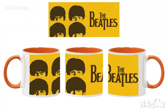 Чаша Beatles 04,Керамична Чаша, Кафе Чай, Игра,Изненада,Подарък,Повод,Празник,Рожден Ден, снимка 4 - Чаши - 38508309
