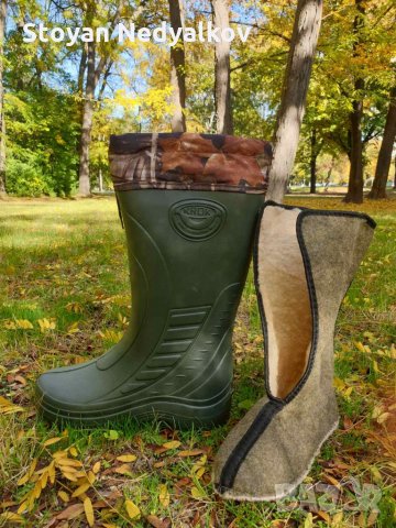 Олекотени Ботуши с Термо Чорап, снимка 3 - Екипировка - 26663860