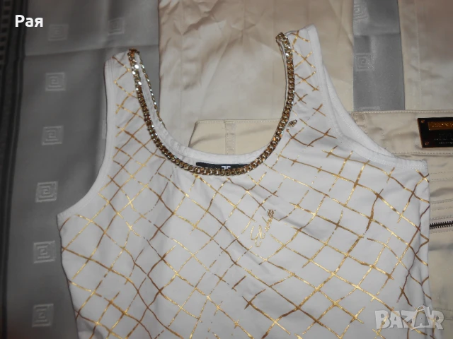 Оригинален панталон на Celin B Elisabetta Franchi, снимка 12 - Панталони - 50688082