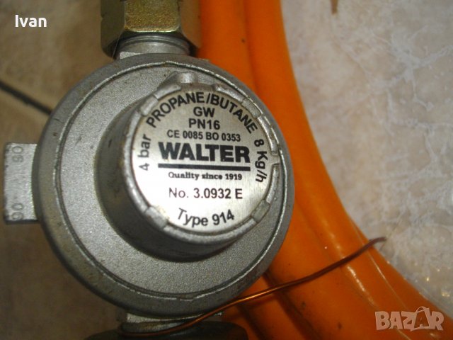 Газова Горелка 90см/70см-За Хидроизолации/Покриви-Италия-Маркуч 2/5м-Вентил 30/50mbar-Нов Вентил GOK, снимка 14 - Други инструменти - 40001917