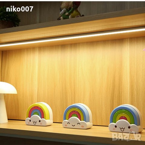 USB LED Лампа-нощна лампа-лед осветление със сензор, снимка 7 - Лед осветление - 35361302