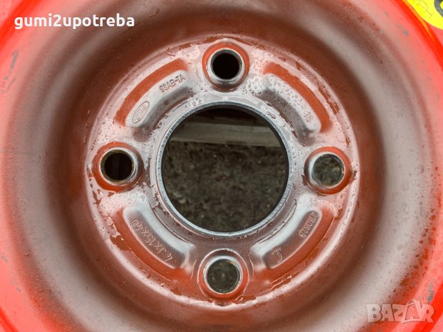 15 резервна джанта патерица 4х108 FORD Fusion Focus B Max 125/80/15, снимка 2 - Гуми и джанти - 43646475