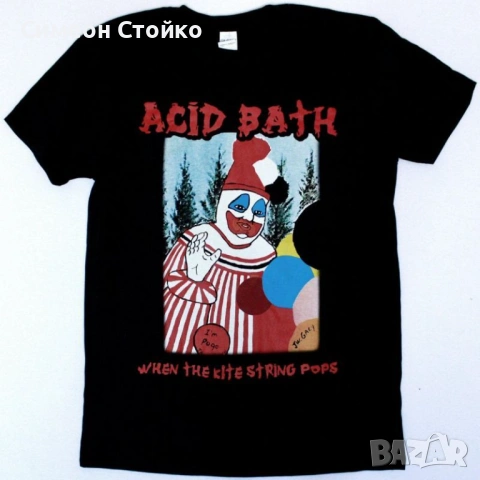 Тениска на Acid Bath 