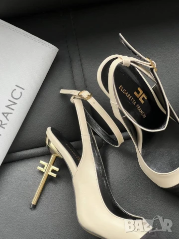 обувки на ток elisabetta franchi, снимка 5 - Дамски обувки на ток - 50669135