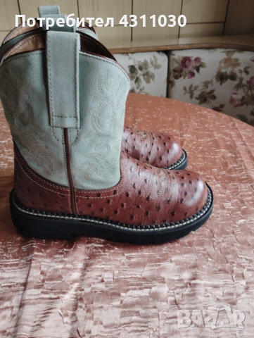 Дамски ботуши Ariat Fatbaby Heritage, каубойски, кожени, 6В