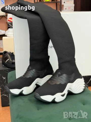 Дизайнерски дамски обувки Emporio Armani тип чорап  299.99 лв., снимка 2 - Други - 51354992