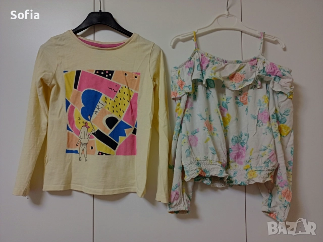Рокли и блузи за момиче размер 6-8г, снимка 14 - Детски рокли и поли - 52887211