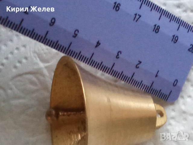 Бронзова камбанка звънче 52667, снимка 7 - Колекции - 52791308