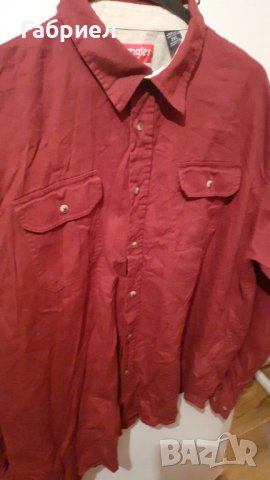 Мъжка риза Wrangler., снимка 4 - Ризи - 39329909