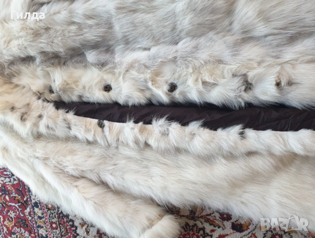 манто от арктическа лисица M, снимка 11 - Палта, манта - 52038773