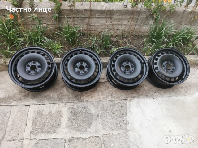 4бр. перфектни стоманени джанти 16" 5x112, Et50, 6,5J