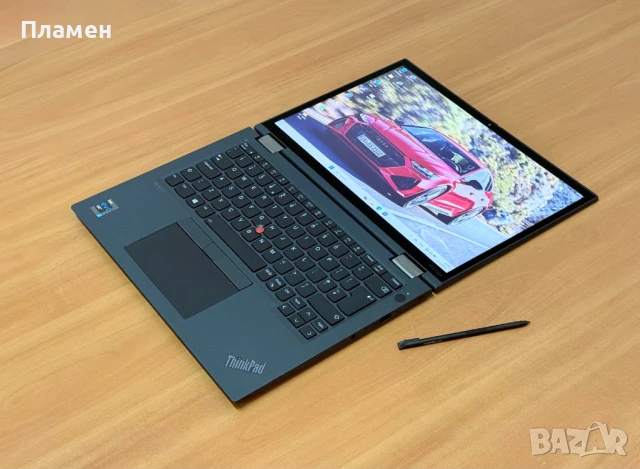 Lenovo ThinkPad X13 Yoga Gen 2 / 2 в 1 TouchScreen / i7-1165G7 / 16GB RAM / 512GB SSD / QHD+ IPS, снимка 11 - Лаптопи за работа - 51028083