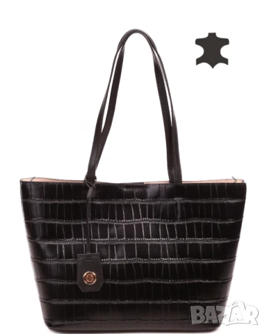 Дамска чанта от естествена кожа