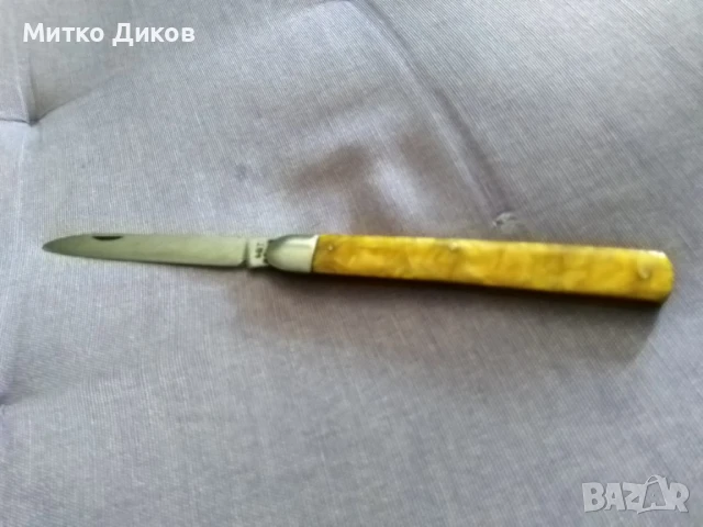 Ножче Велико Търново дълго седеф без луфт, снимка 5 - Ножове - 50517299