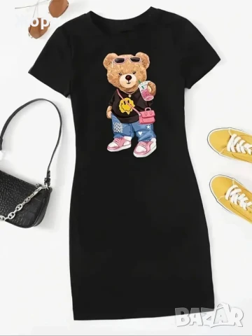 Дамска лятна рокля от мека и дишаща материя АХ-603113