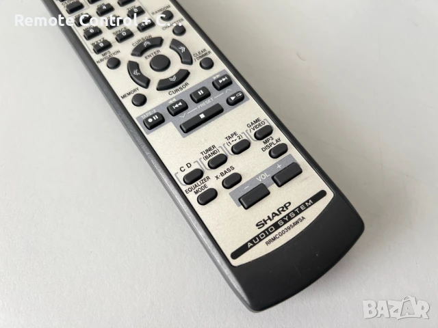 Дистанционно SHARP RRMCG0395AWSA (AUDIO SYSTEM), снимка 2 - Аудиосистеми - 50653163