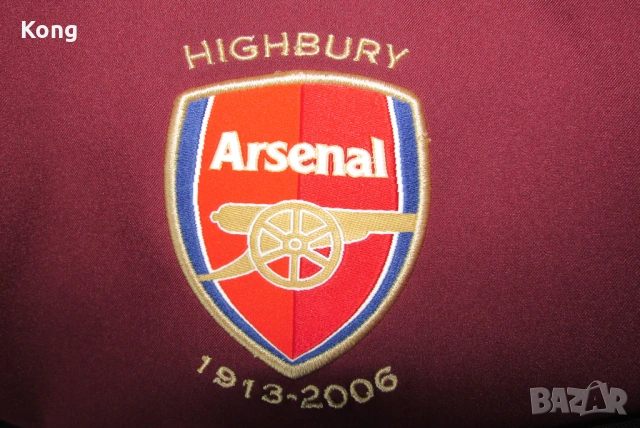 винтидж фланелка Nike Arsenal London футболна тениска Арсенал ЦСКА Олимпик Лион Франция , снимка 2 - Футбол - 53595937