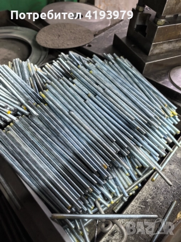 Шпилки м6 150мм дължина чисто нови, снимка 8 - Други машини и части - 52206604