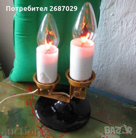  Руска стара лампа, снимка 2 - Други - 28949588