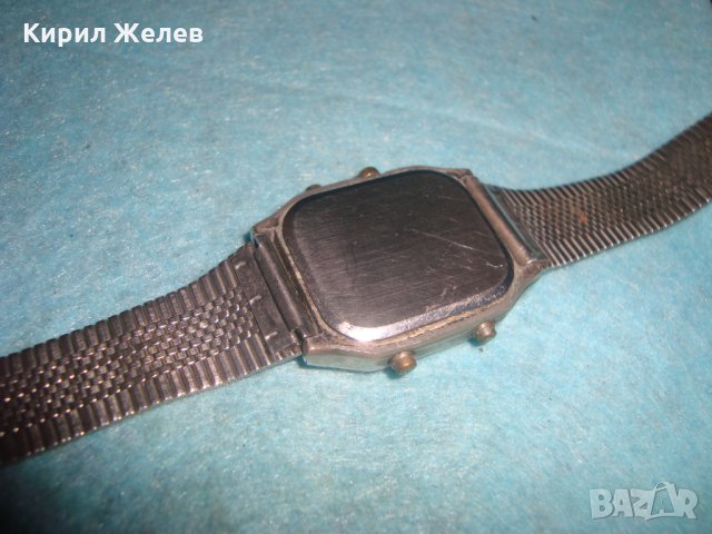 GENEVE QUARTZ  ALARM CHRONOGRAPH СТАР РЯДЪК МАРКОВ КВАРЦОВ ВИНТИДЖ ЧАСОВНИК ЖЕНЕВА 26419, снимка 9 - Мъжки - 34831015