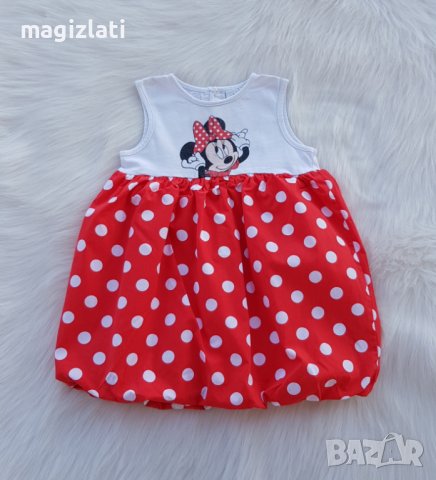 Детска рокля Мини Маус 12-18 месеца, снимка 1 - Бебешки рокли - 37783366