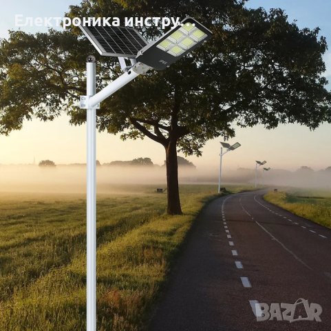1800W Висок клас улична соларна лампа, мощна соларна лампа, снимка 4 - Соларни лампи - 43127917