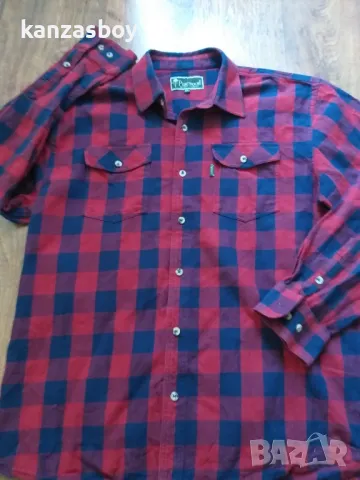 pinewood - мъжка ловна риза 2XL , снимка 6 - Ризи - 47583786