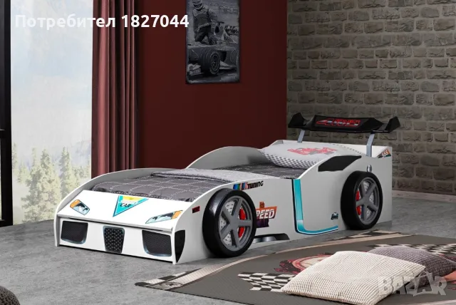 легло кола SPEEDY бяла