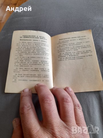 Стара книжка на Пионера, снимка 3 - Колекции - 32470137