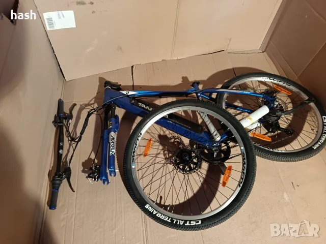 Планински велосипед електрически Swifty с полувградена батерия в рамката, 27.5", 36 волта, 7 скорост, снимка 6 - Велосипеди - 48972826