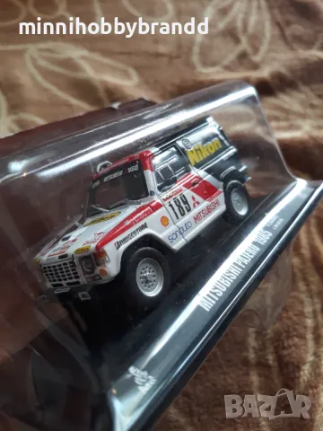 Mercedes 280 Ge 1983 Mitsubishi Pajero Evolution 2004 Mitsubishi Pajero 1985 Rally Dakar 1.43 Scale , снимка 5 - Колекции - 50324555