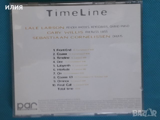 Sebastiaan Cornelissen,Lale Larson,Gary Willis – 2005 - TimeLine(Jazz), снимка 7 - CD дискове - 43997277