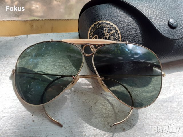 Слънчеви очила Ray Ban Bausch & Lomb - Рей Бан Авиатор BL, снимка 2 - Антикварни и старинни предмети - 37157230
