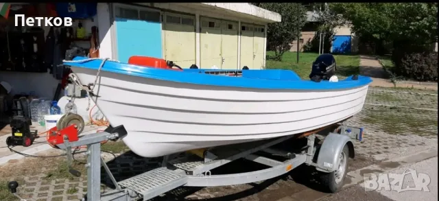 Лодка мотор и колесар , снимка 2 - Воден транспорт - 47314076