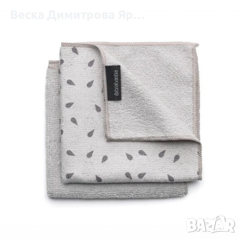 Комплект 2 броя микрофибърни кърпи,  Brabantia SinkSide Light Grey/ Dark Grey, снимка 6 - Други - 50540577