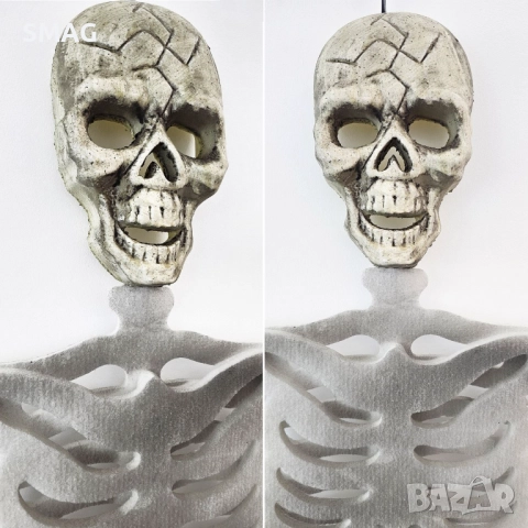 Halloween / Хелоуин висока декоративна фигура – гигантски скелет от фоам_1242584, снимка 2 - Декорация за дома - 52025002