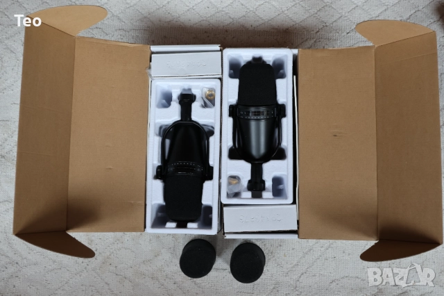 Ветробрани Shure RK345 Black 2 бр. за микрофоните SM7A и SM7B, снимка 11 - Микрофони - 52593741