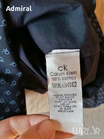 Оригинална мъжка риза Calvin Klein, снимка 6 - Ризи - 50292513